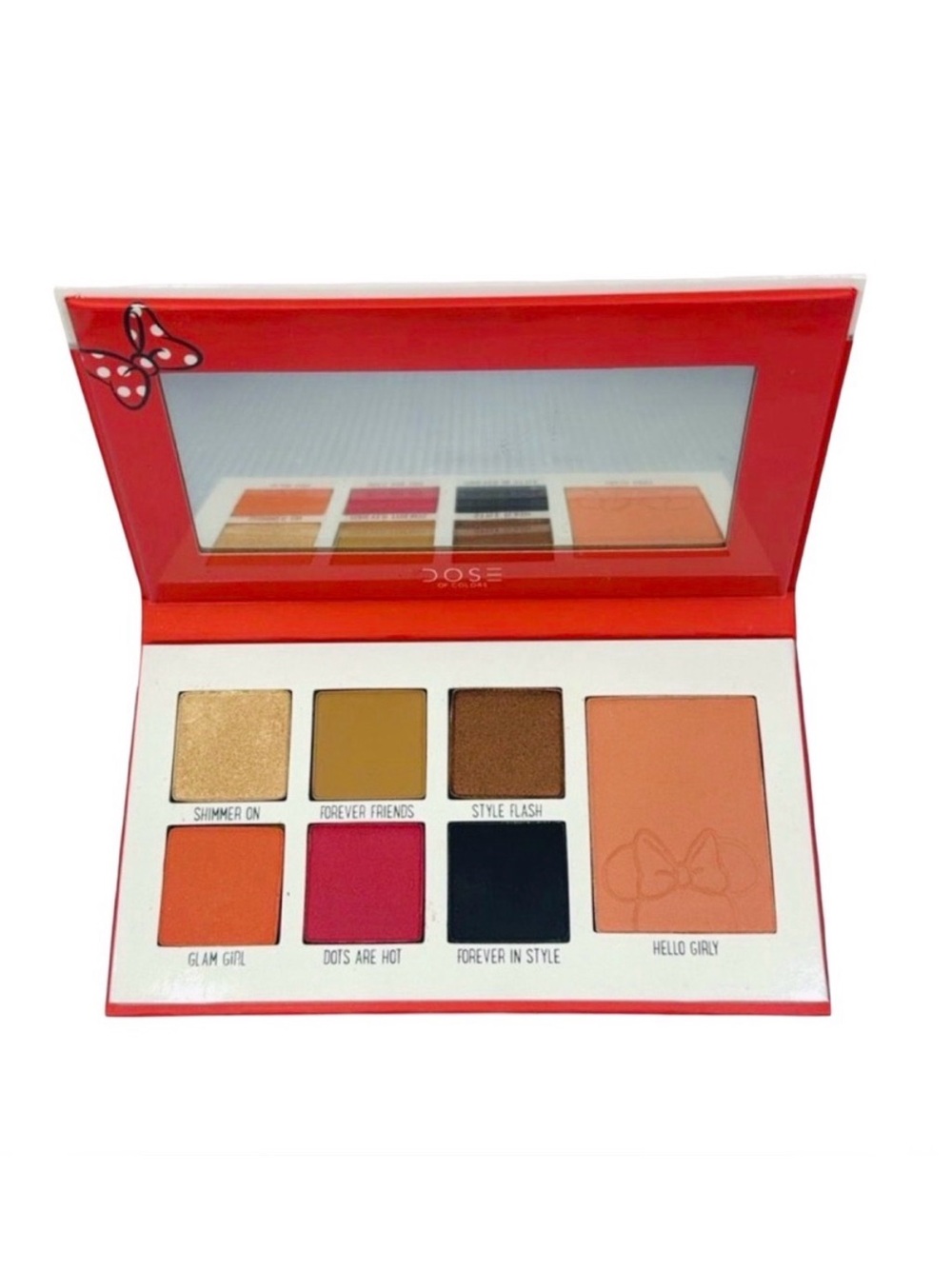 Disney Dose of Colors Minnie Mouse Eyeshadow & Blush Palette